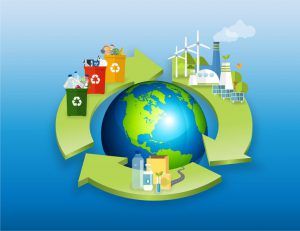 reciclaje de plástico cadena